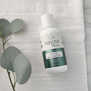 Facial Cleanser with Mushroom by NAYSA - 4 Fl Oz