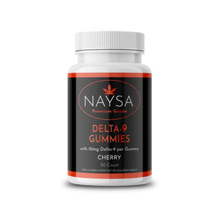 Delta-9 Vegan Gummies - 10mg / 30 count - Cherry by NAYSA