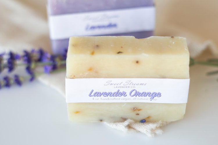Sweet Streams Lavender Co. Lavender & Orange Bar Soap - 4 oz