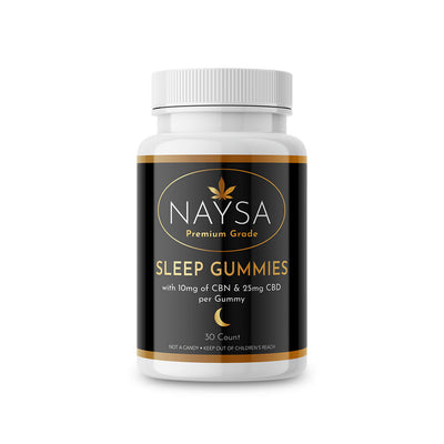 Sleep Gummies - NAYSA - 10mg CBN & 25mg CBD - 30 count