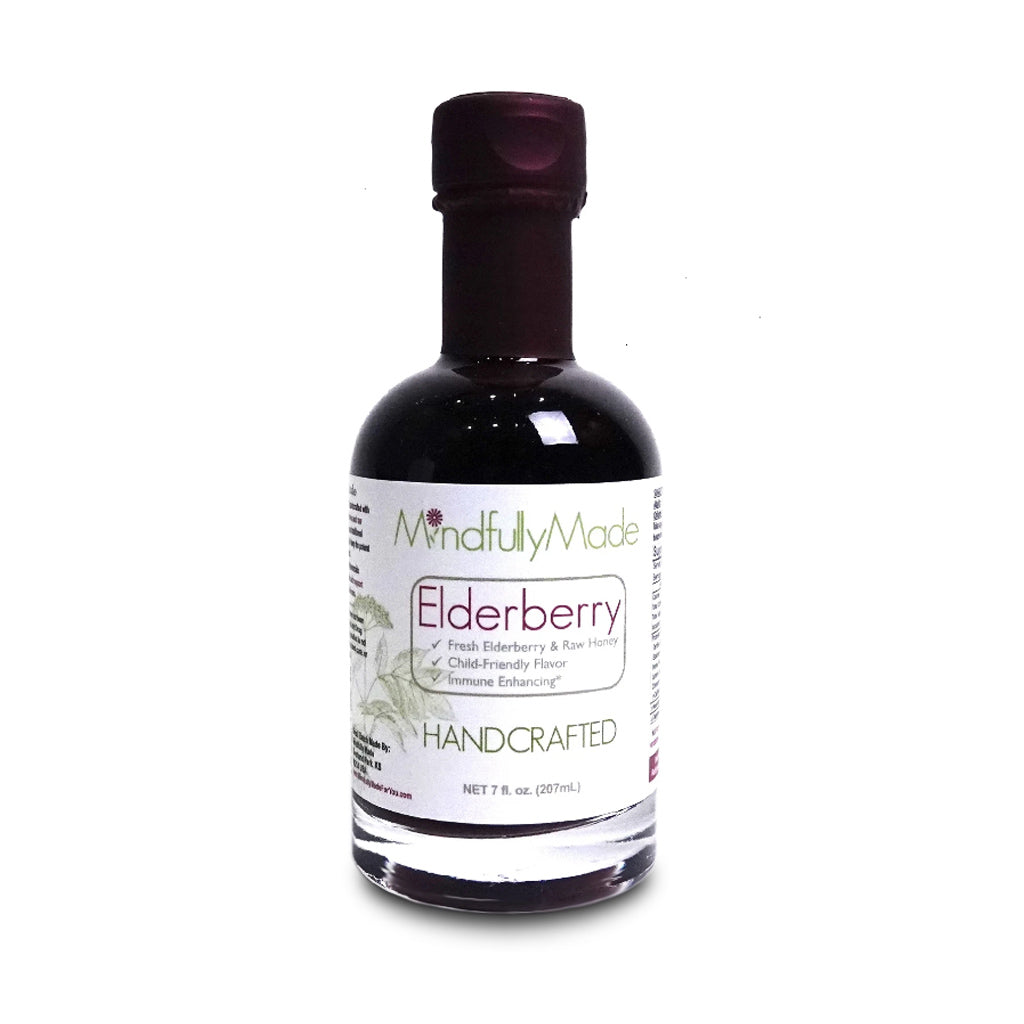 Mindfully Made Elderberry Syrup - 7 Oz