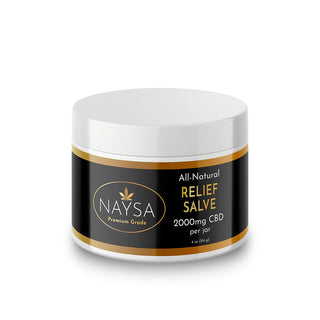 CBD Relief Salve by NAYSA - 2,000mg - 4oz